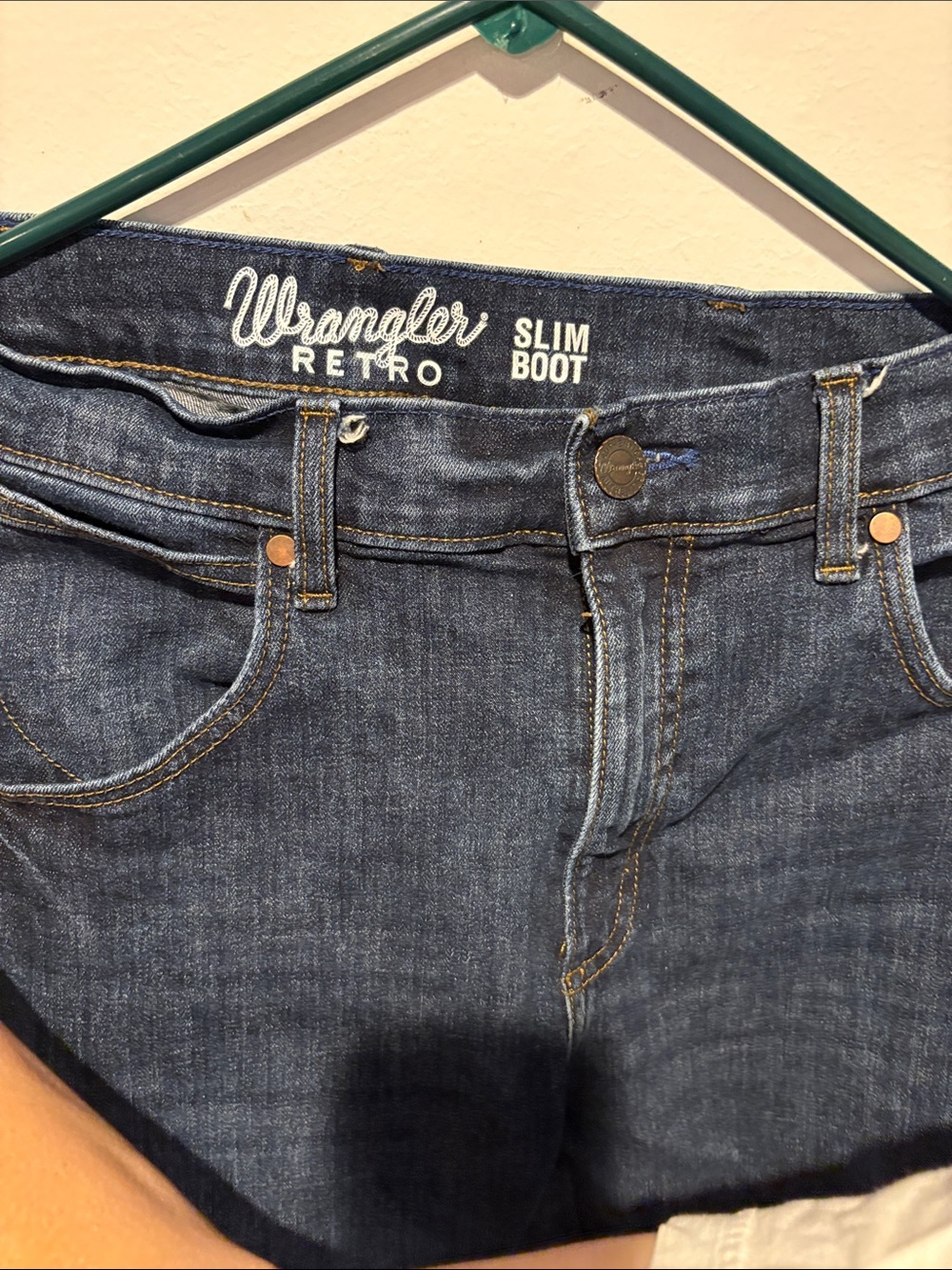 Wrangler Slim Boot Women's Jeans - Indigo Blue